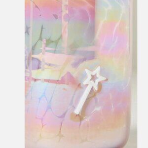 JUST ARRIVED FLAWLESS NWT Pink Anthropologie Icon Juice Glass Mystic Luster Wand